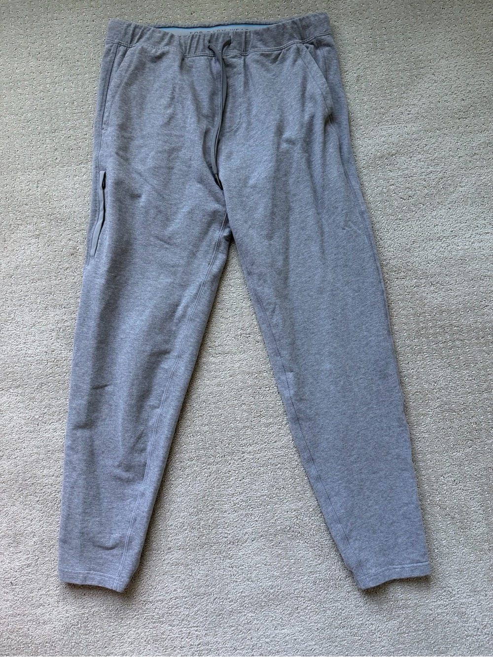 Mack Weldon Heather Gray Pullover Sweatshirt